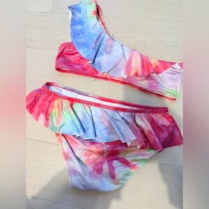Stella Cove Multicolor Tie-Dye Swimsuit